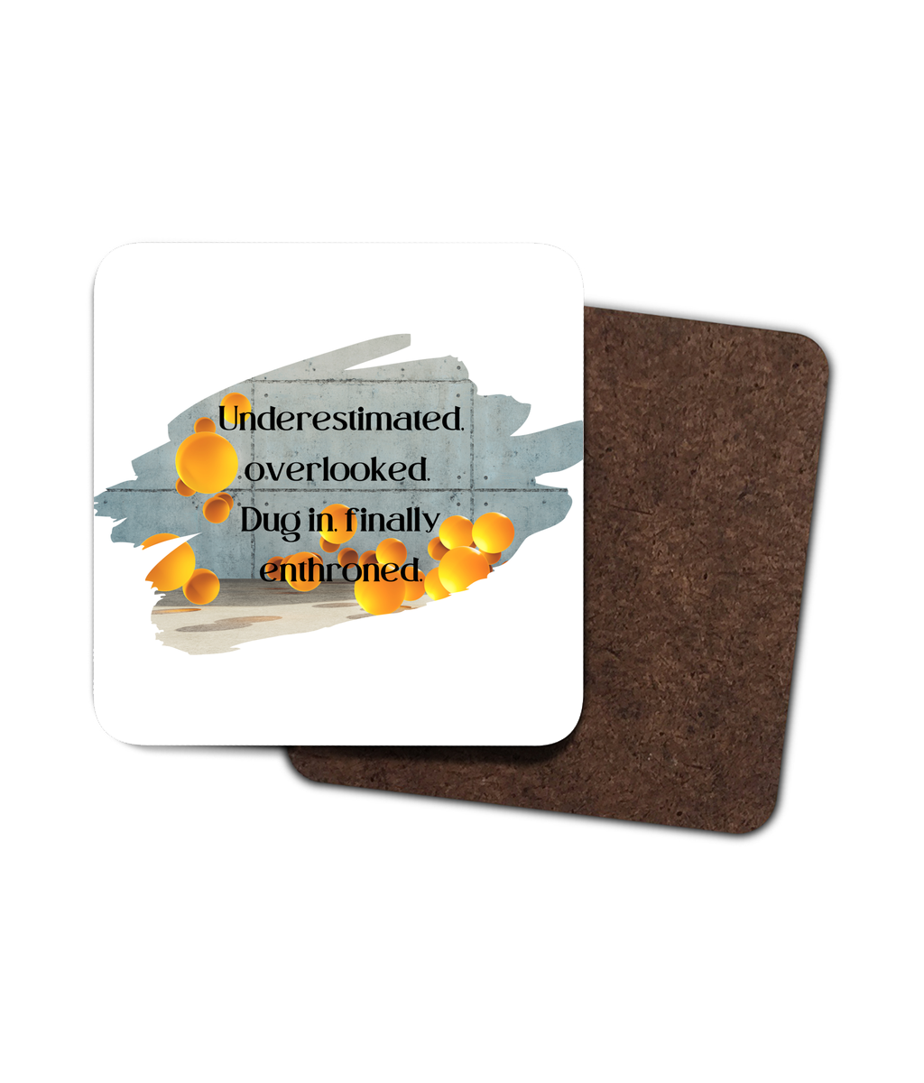 Enthroned Coaster